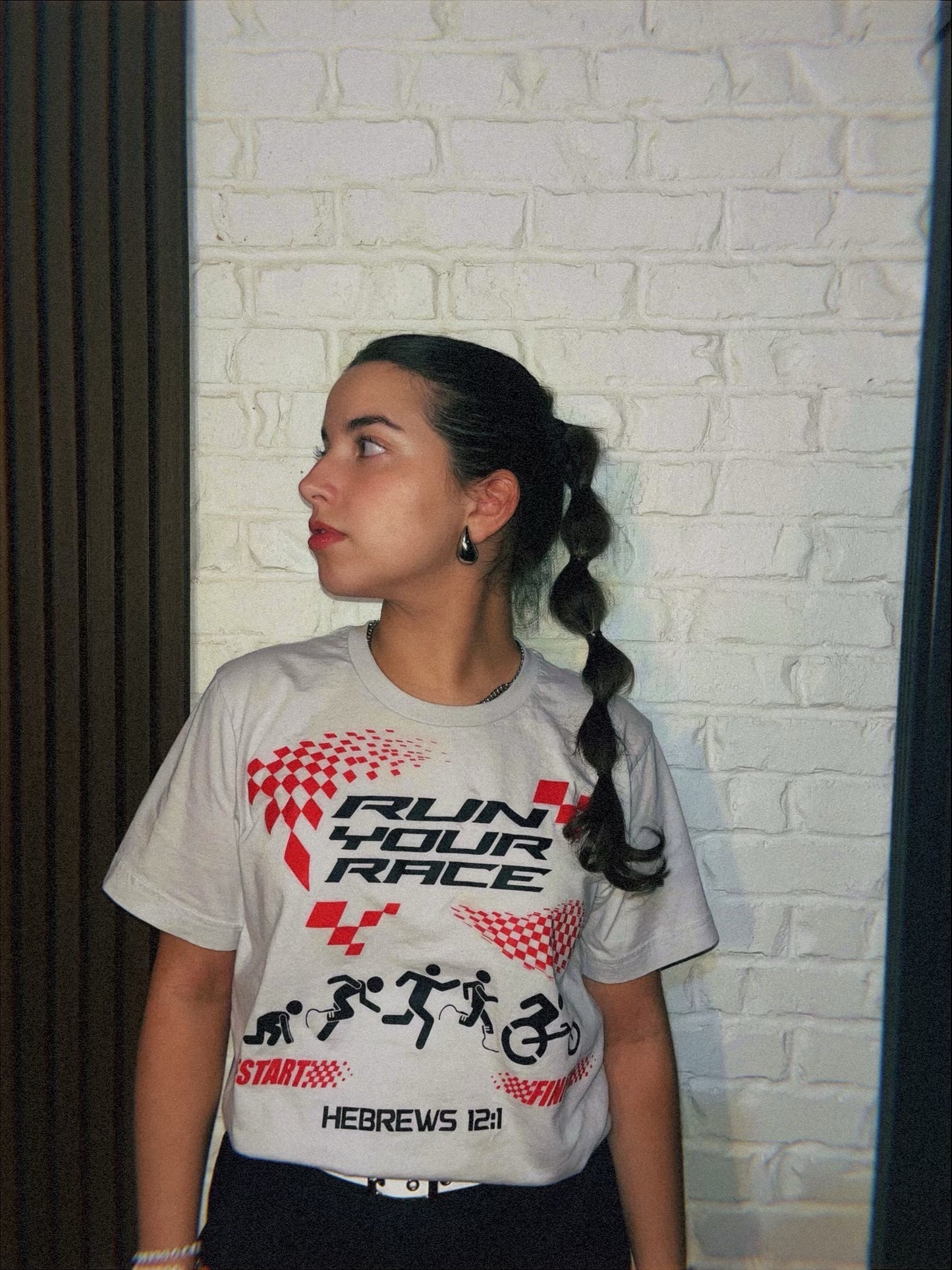 RUN YOUR RACE Hebrews 12:1 TEE