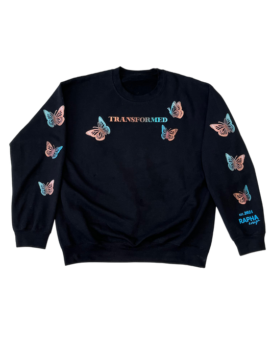 TRANSFORMED ROMANS 12:2 SWEARSHIRT