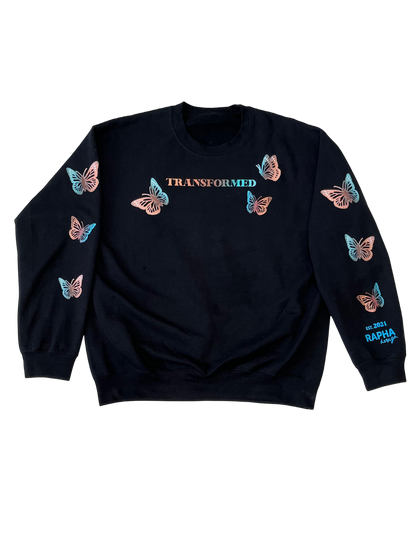 TRANSFORMED ROMANS 12:2 SWEARSHIRT