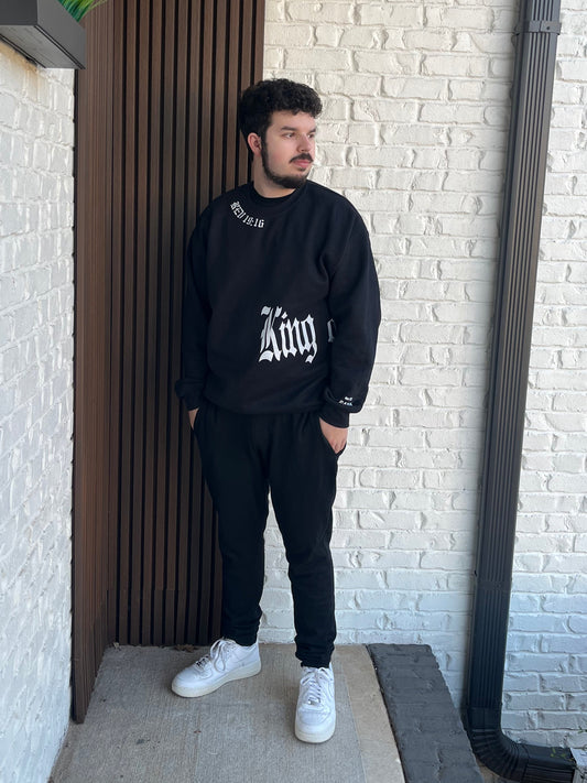 KING OF KINGS REV 19:16 SWEATSHIRT